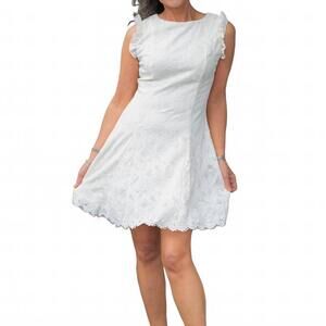 NEW IN FEBRUARY nell lace dress in cream